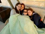 Erica, Jessie, Nicole, and I in Netanya