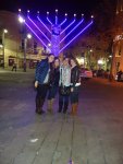 Nicole, Jessie, Erica, and I on Ben Yehuda Street